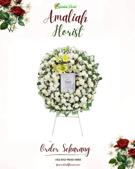 Krans Bunga Duka Padamaju